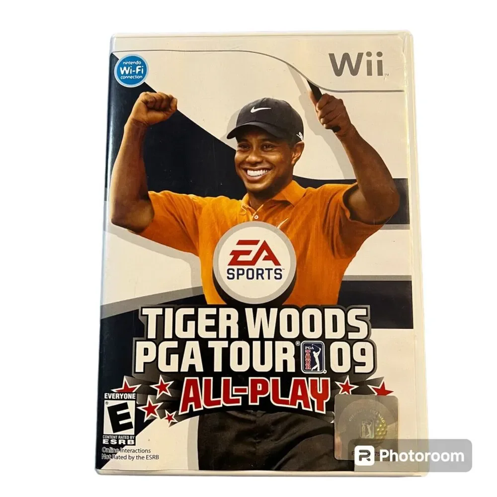 Wii Tiger Woods PGA Tour 09 All Play Golf Video Game